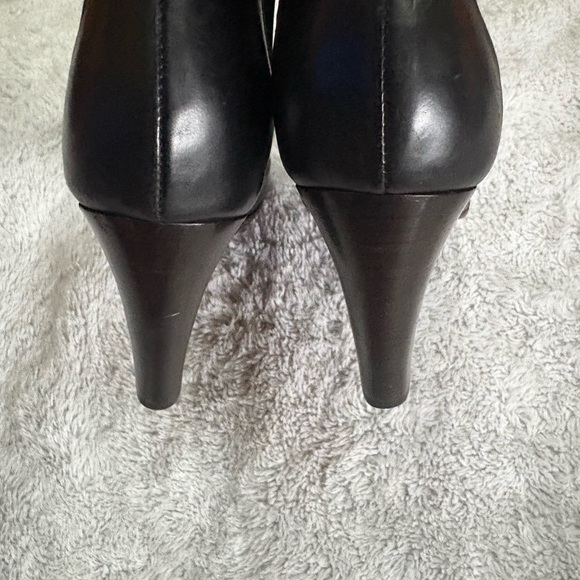 Dries Van Noten Black Leather Boots - Picture 5 of 15